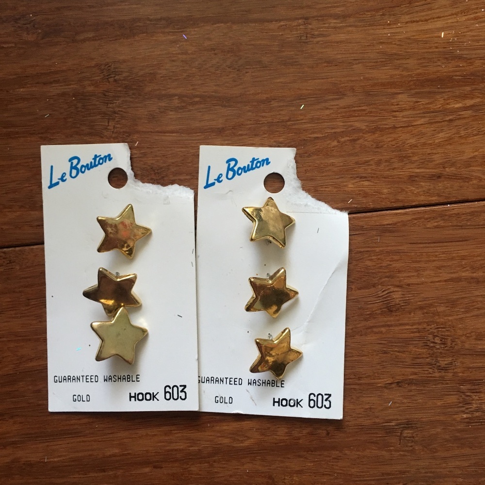 Le Bouton Gold Star buttons 6